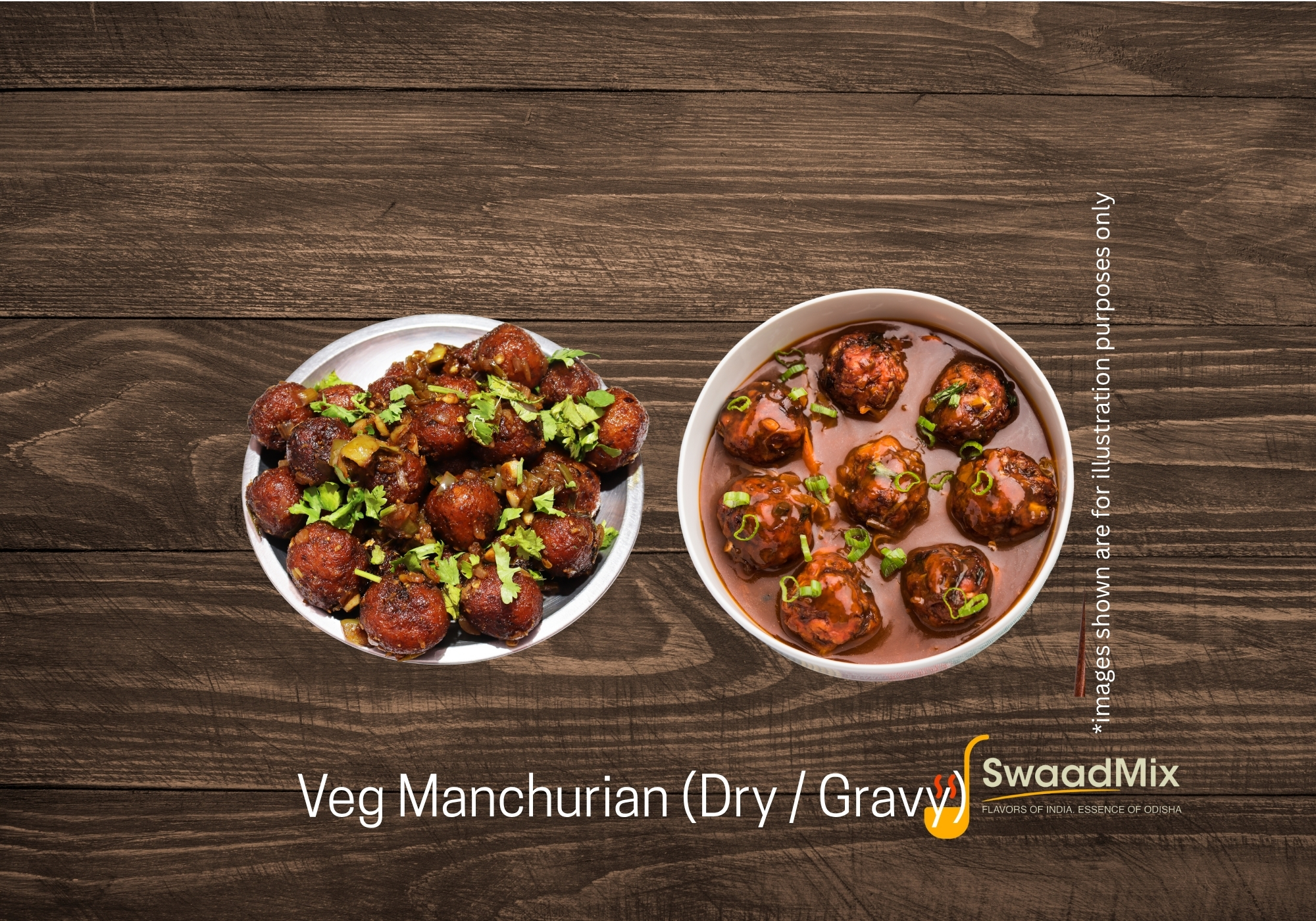 Veg Manchurian (Dry / Gravy)